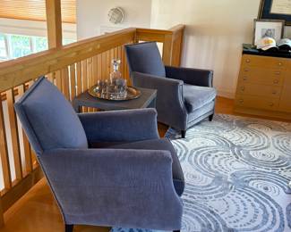 Restoration Hardware Marcel club chairs