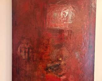 large, signed T. Bunnell artwork