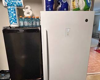 Stand Up Freezer and Mini Fridge