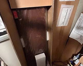 Pottery Barn free standing shelves (3 sets still in boxes)