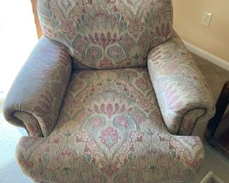 Vintage Upholstered Armchair