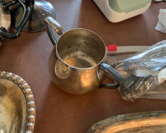 Vintage Silverplate Creamer Pitcher