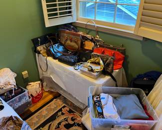 Handbags, accessories