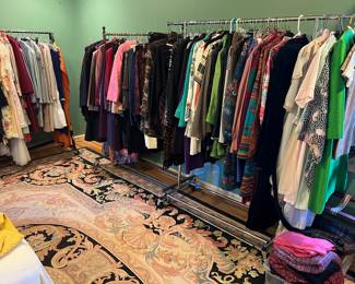 Ladies’ clothing including vintage