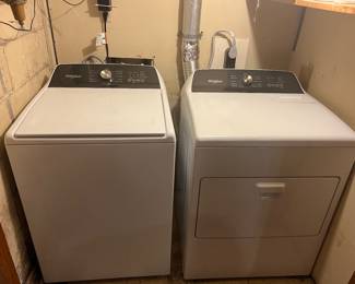 Washer and dryer
