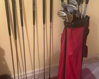 Golf clubs including Bobby Jones