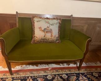 Antique setee