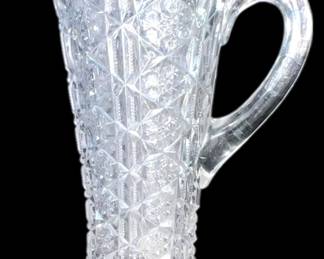 Vintage Pressed Glass Pitcher
