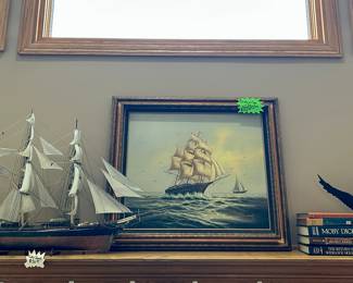 Canvas Art signed by John Cain
Cutty Shark vintage model