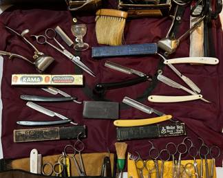 Vintage Barber items