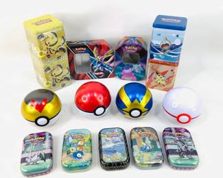 Pokemon Tins & Lunchbox