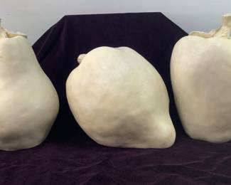 Ceramic Fruit Sculptures