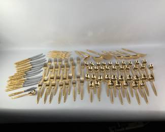 Community Gold Colored Flatware