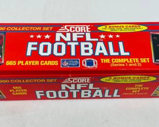 Score NFL 1990 Collector Set