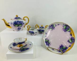 Hand Painted Tea Set