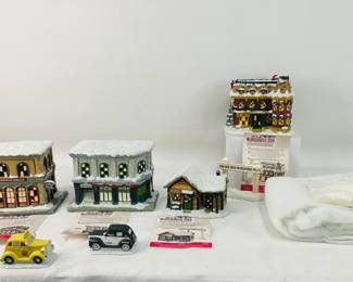 It's A Wonderful Life Illuminated Village Series I Collection