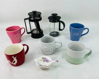 Bodum Coffee Presses & Starbucks Mugs