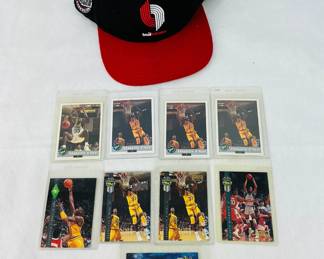 Shaquille O'Neal Trading Cards & Portland Trail Blazers Hat