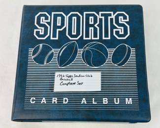 1991–92 Topps Stadium Club MLB Trading Cards