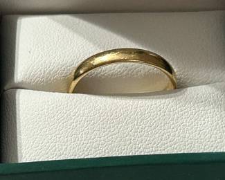 14k gold band