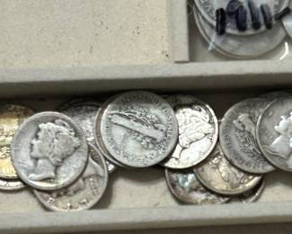Mercury dimes 