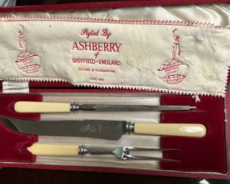 Sheffield carving set