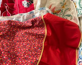 cute collection of vintage aprons