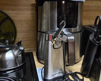 Tea Kettle -'Knives - Can Opener - Air Fryer
