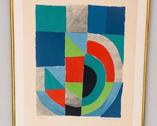 Red Square” by Sonia Delaunay