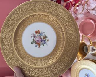 Thomas Barvaria plates, 22 kt