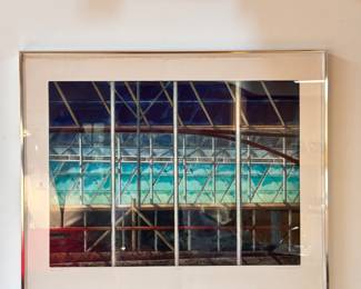 "Passages" by Catherine Kernan, signed watercolor, 45/50 