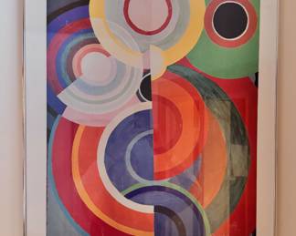 Sonia Delaunay framed poster