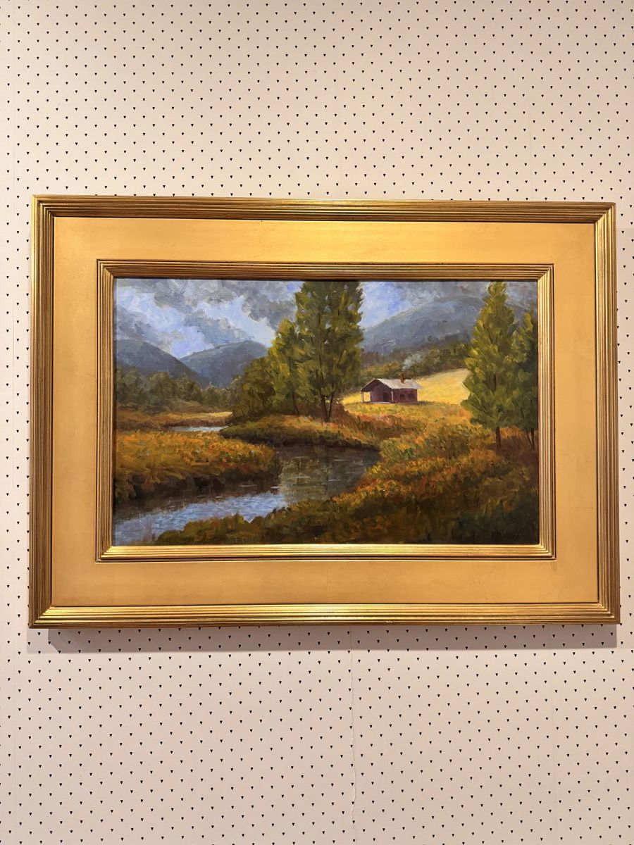 "Montana" by Bruce Bauman, oil on canvas