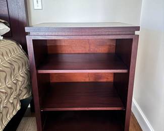 Pair of open concept end tables/nightstands