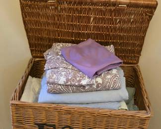 $15 wicker storage - Saturday 