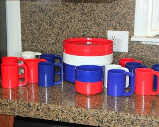 25 pcs. Heller MCM Dinnerware