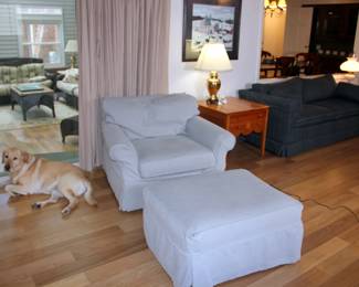 Chair & Ottoman