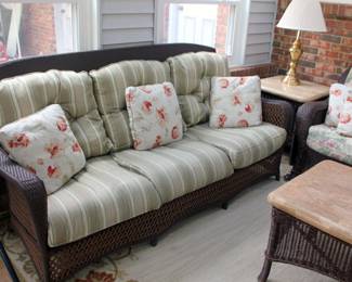 Wicker Sofa