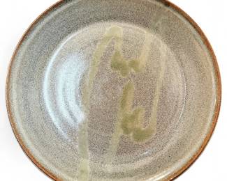 Studio Pottery Plate by Blanche Schopp