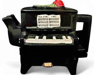 MSR Imports "Tea for Two" Piano Teapot