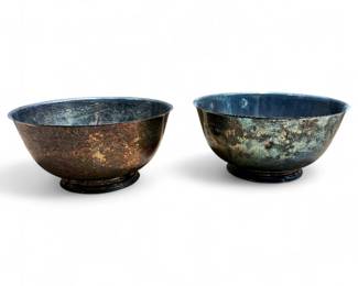 Vintage Paul Revere Reproduction Bowls by Oneida Silversmiths