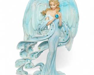 Hamilton Collection “Inspiring Vision That Calms” Angel Figurine