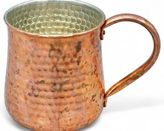 Williams Sonoma Hammered Copper Moscow Mule Mug