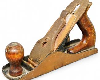 Vintage Wood And Cast-Iron Hand Plane