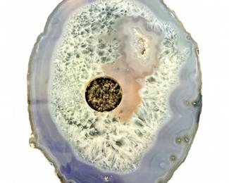 Ikebana Agate Geode Vase, Nature's Treasures