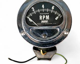 Vintage Dixco Tachometer