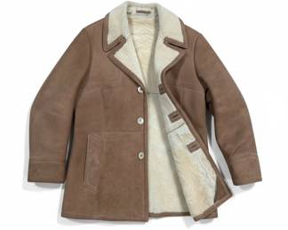 Vintage Hastings Men’s Shearling Jacket