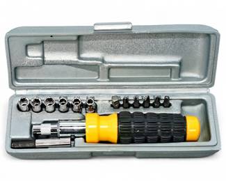 Portable Ratchet Screwdriver Tool Kit