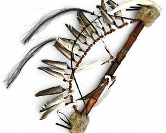 Replica Southwest Ceremonial Pipe Decoration