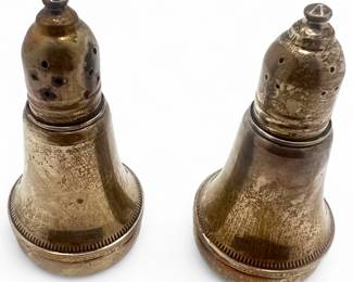 Duchin Creation Sterling Silver Salt & Pepper Shakers